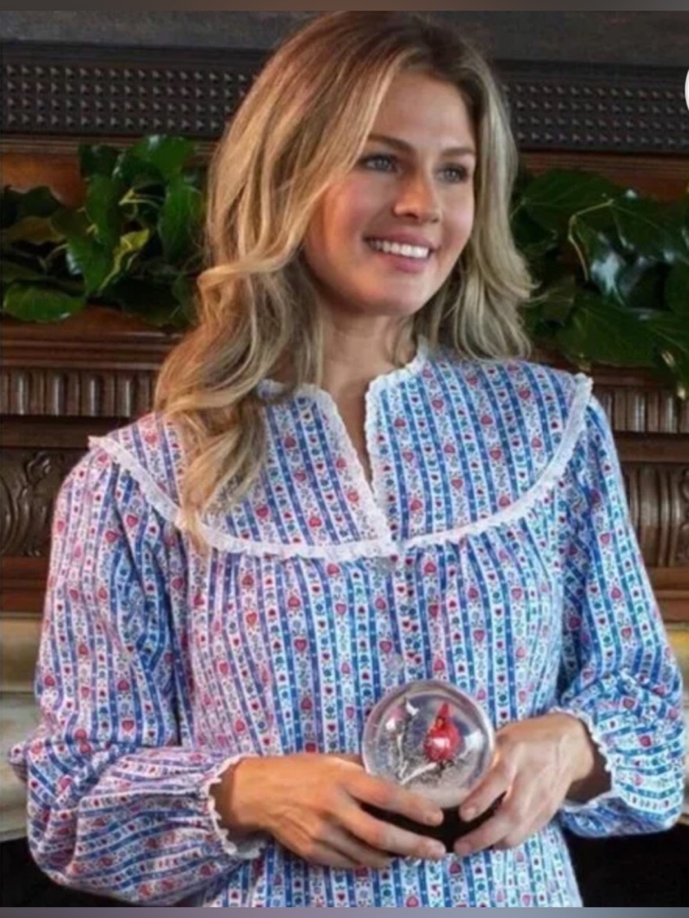 Vintage Cotton Lanz of Salzburg Flannel Nightgown